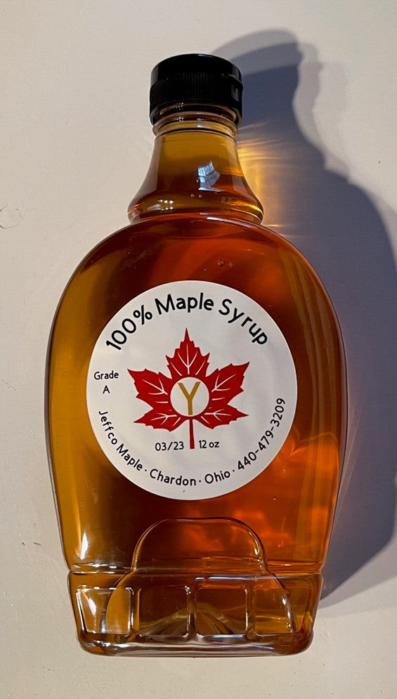12oz Maple Syrup - Amber (Rich Taste)